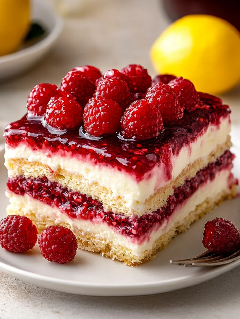 Tiramisu aux Framboises