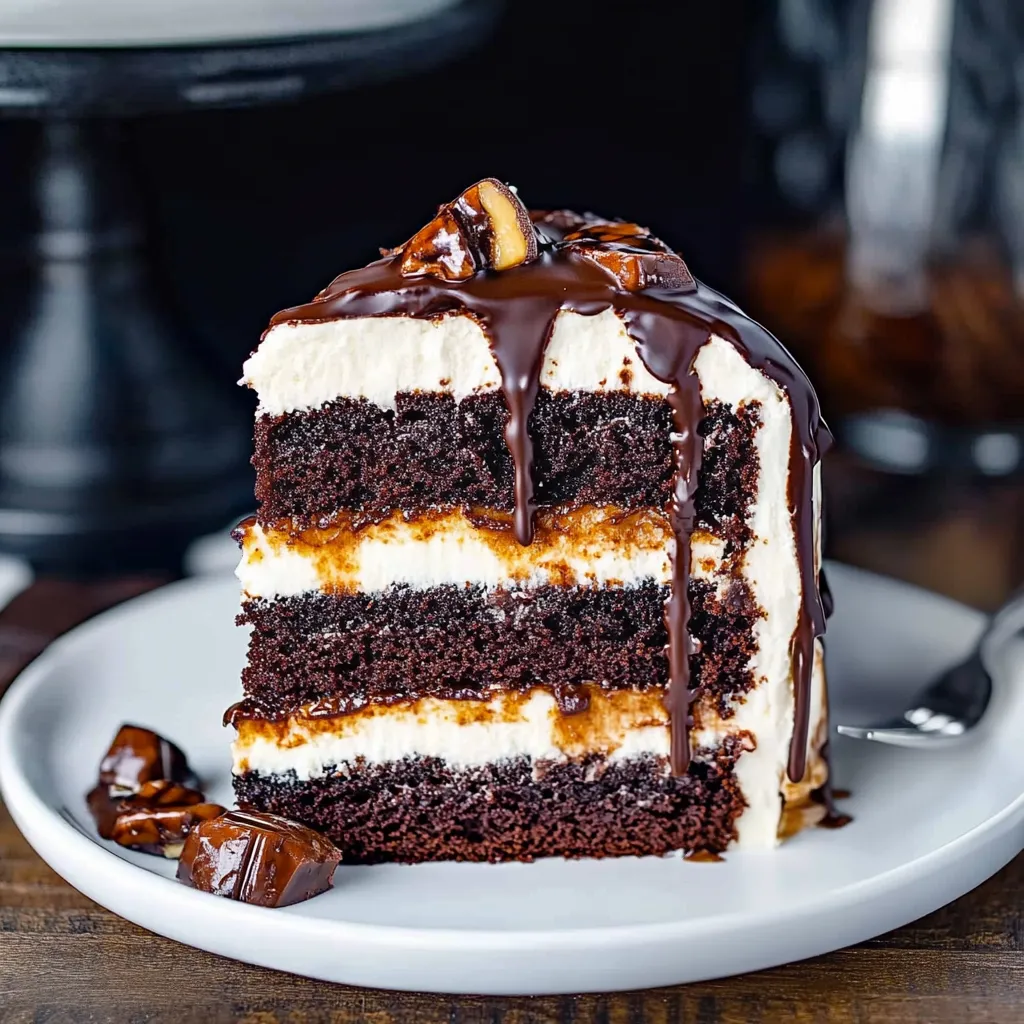 Gâteau chocolat niveauté caramel
