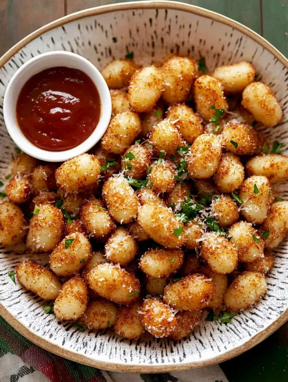 Gnocchis ultra croustillants à la friteuse à air