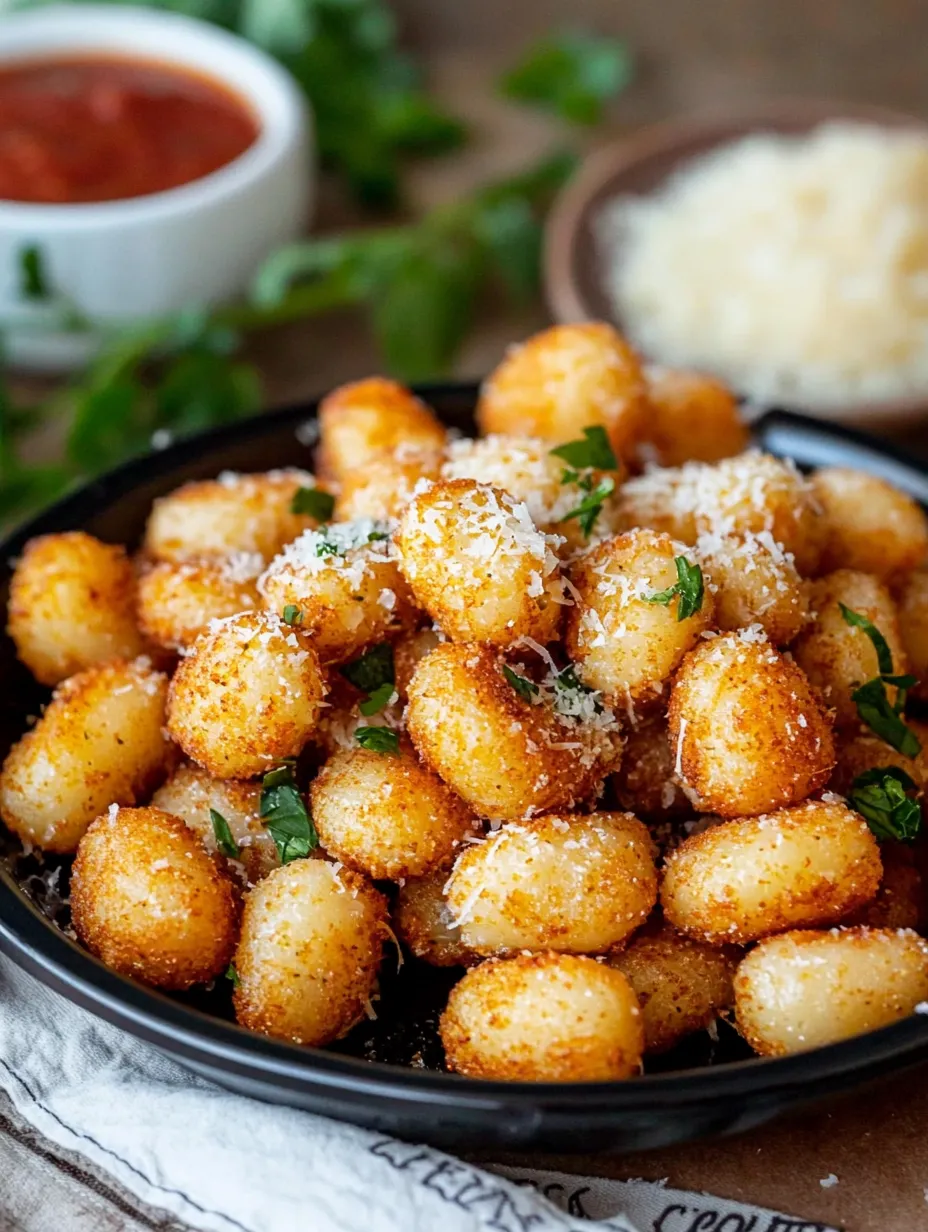 Gnocchis croustillants faciles à la friteuse à air