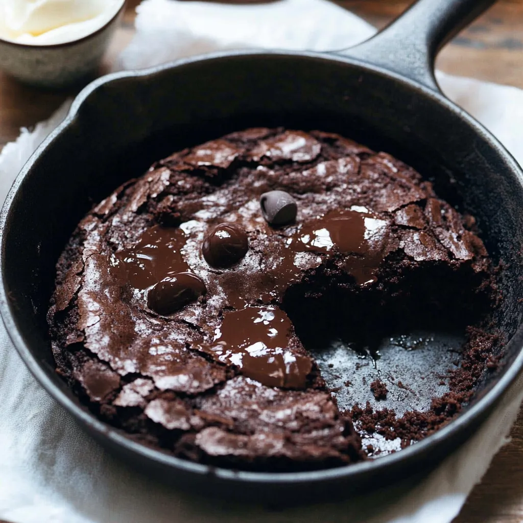 Brownie Sans Farine Fondant