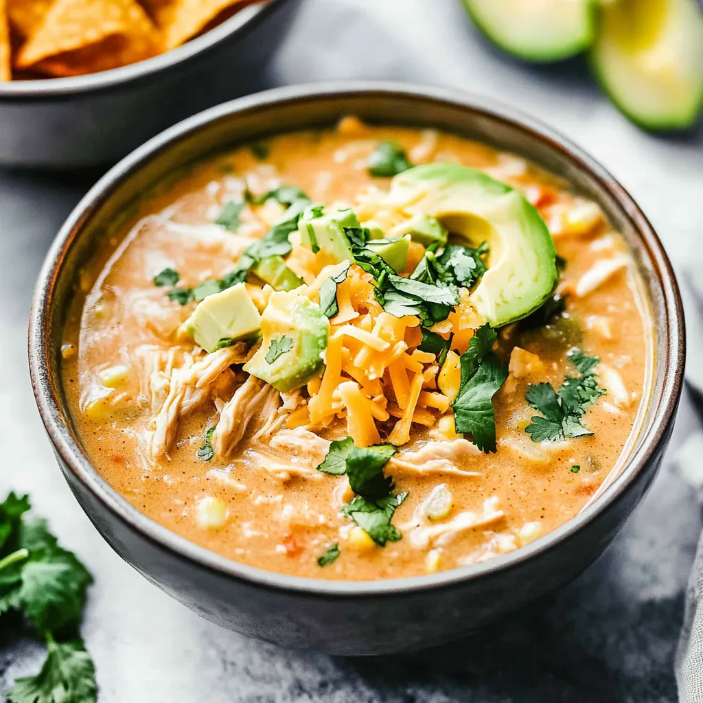 Chili Poulet Crémeux