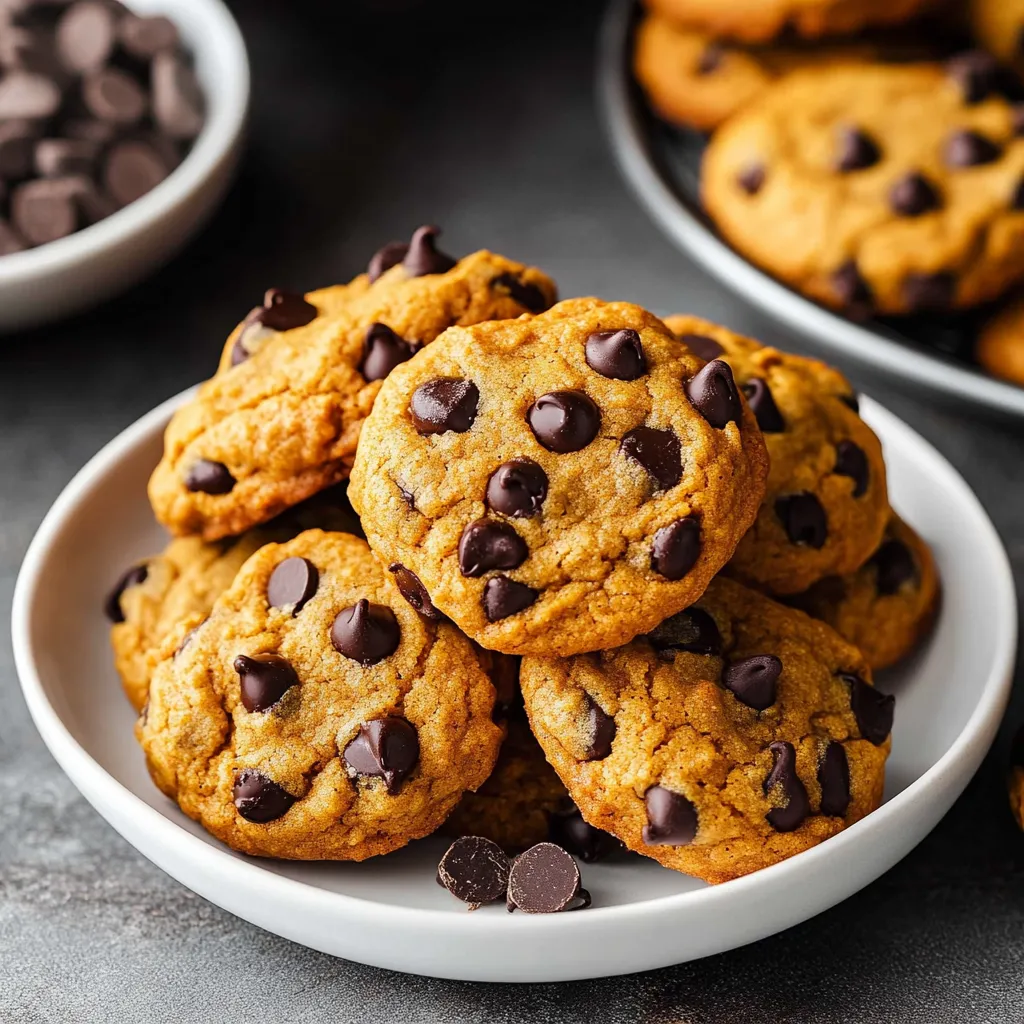 Biscuits Moelleux Potiron Chocolat