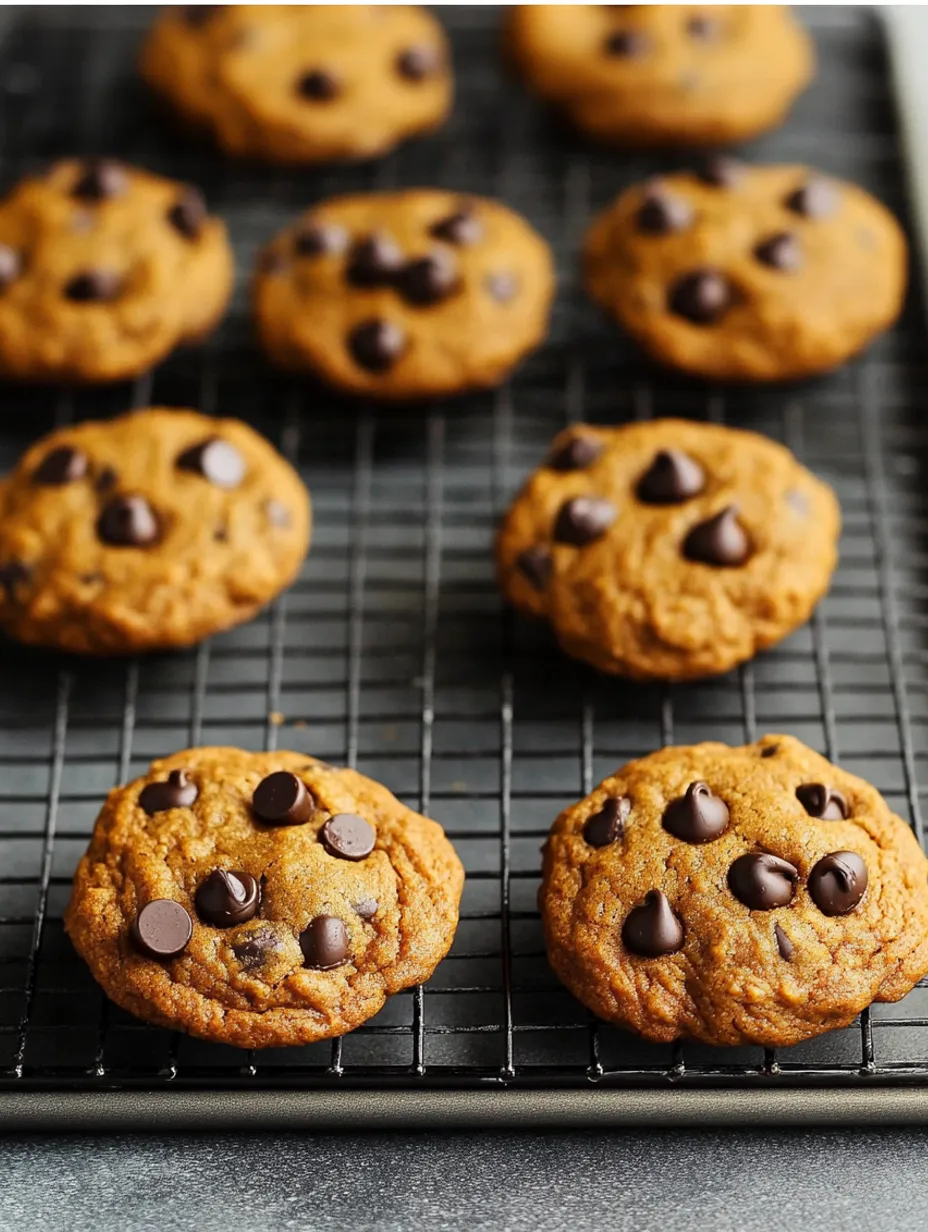 Biscuits faciles potiron chocolat