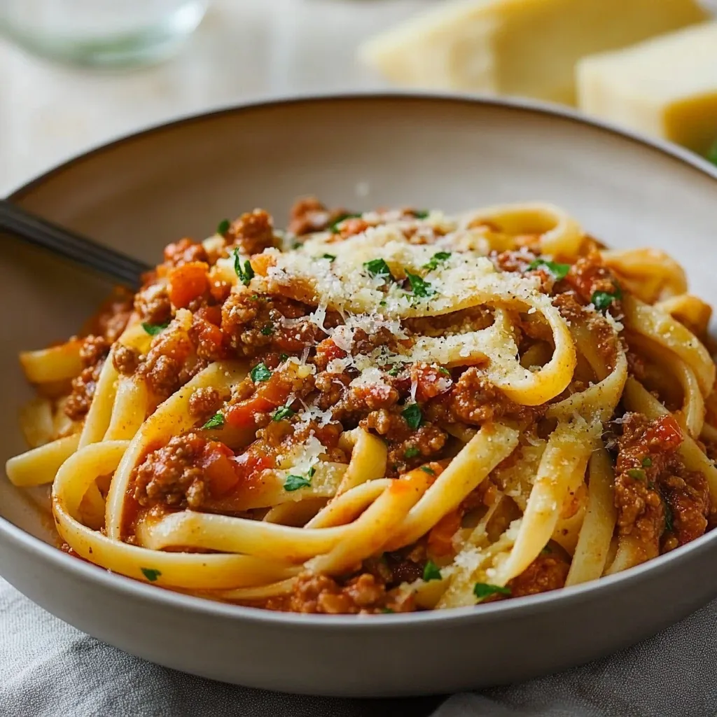 Pâtes Bolognaise