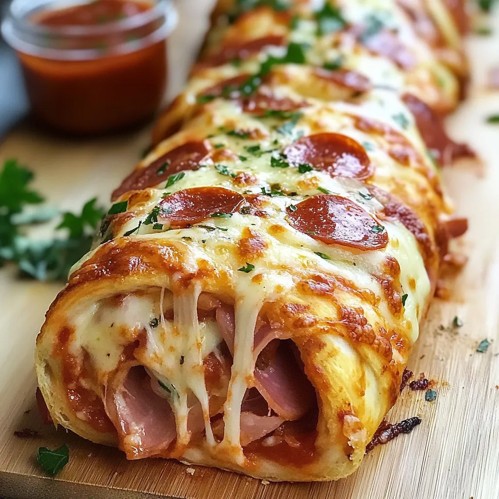 Stromboli italien gourmand