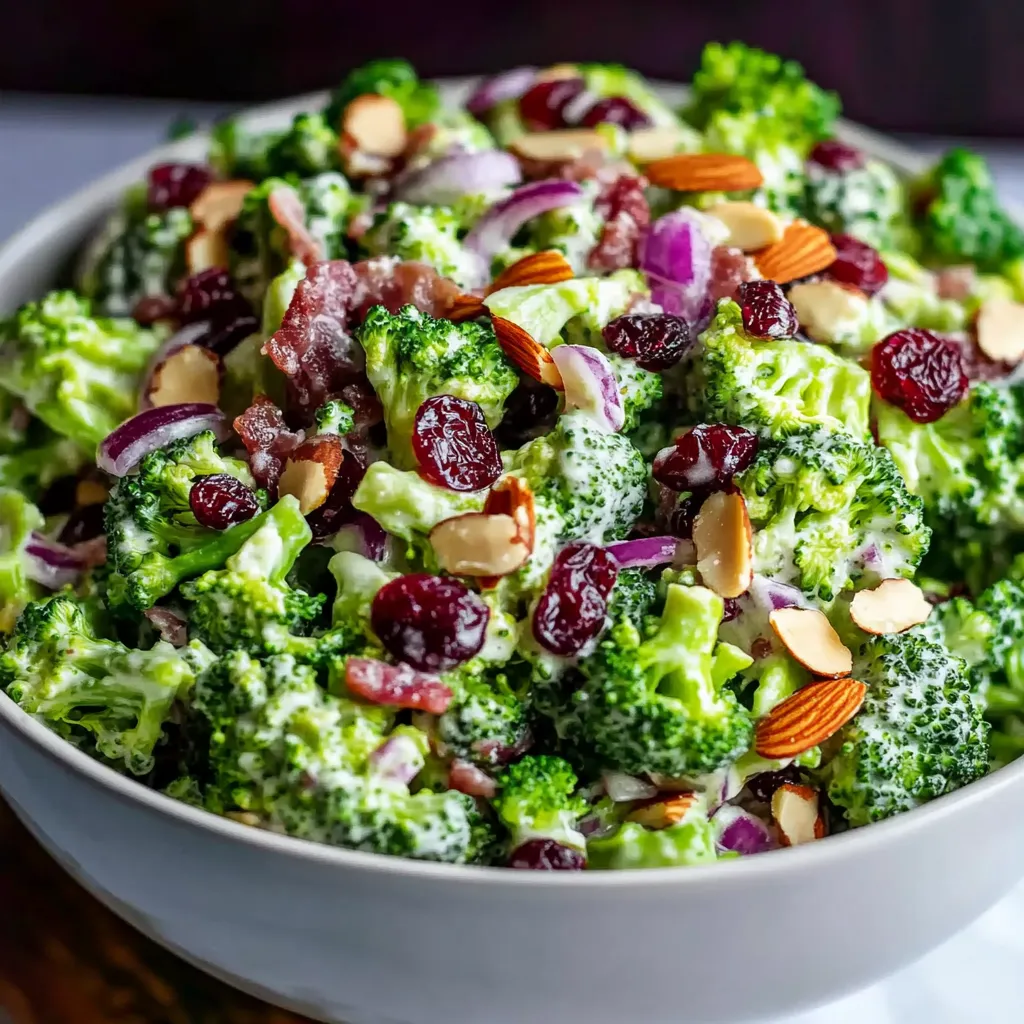 Recette salade brocoli croquante