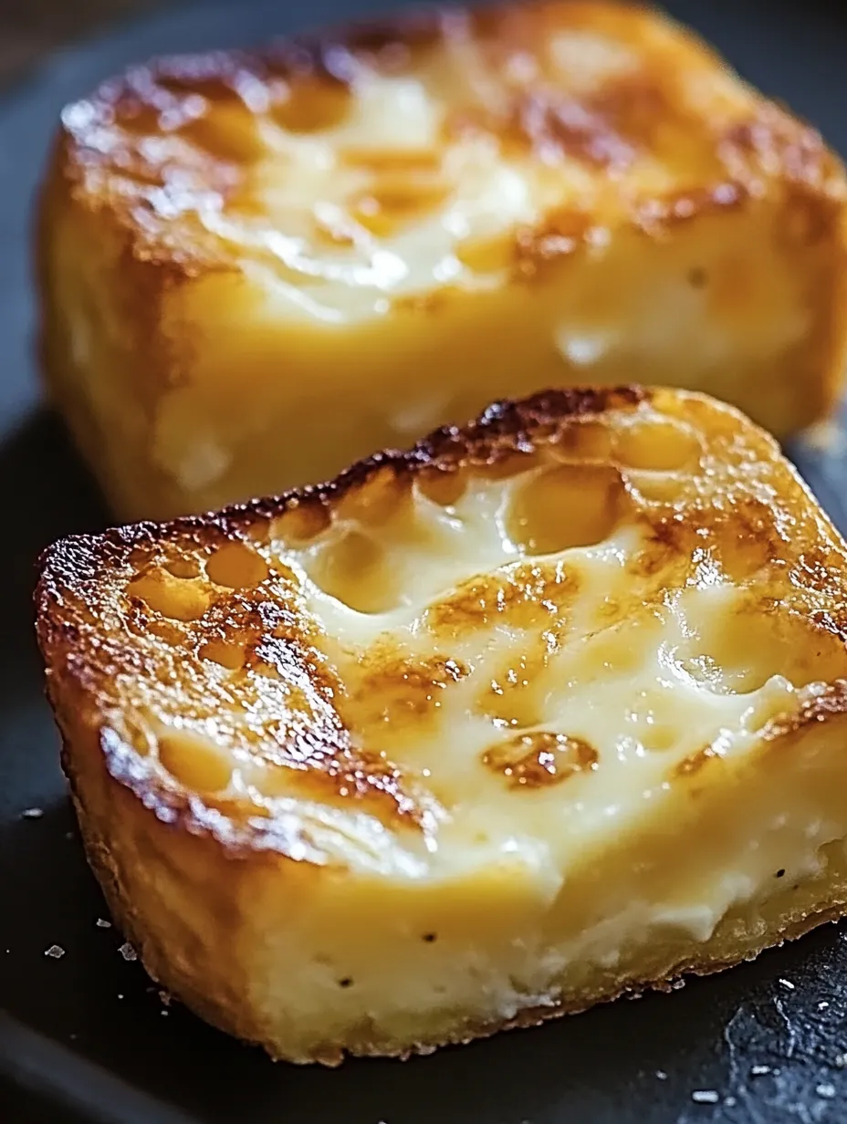 Le Pain Perdu Gratiné au Fromage Facile