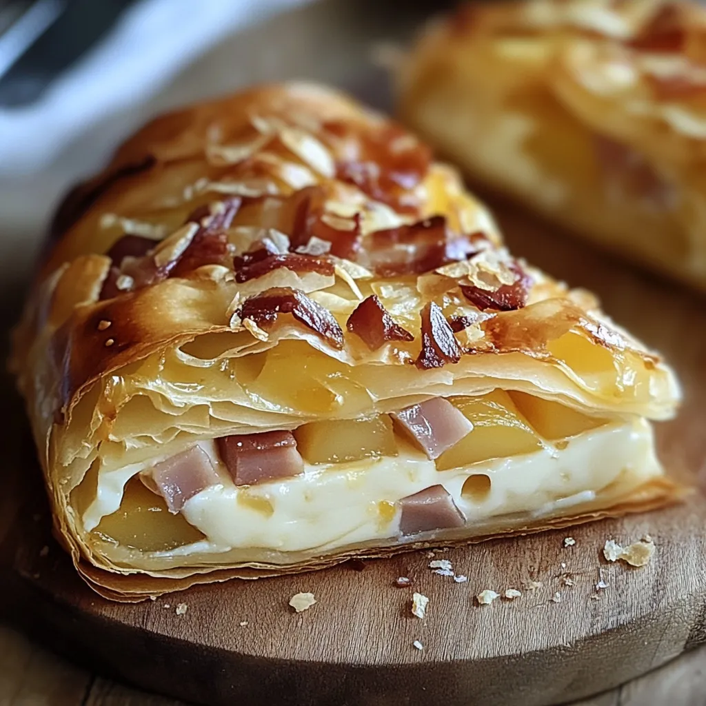 Le Feuilleté Croustillant au Camembert