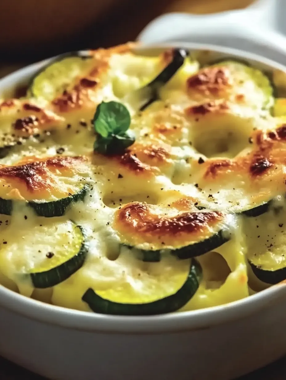 Le Gratin Léger de Pâtes aux Courgettes Facile