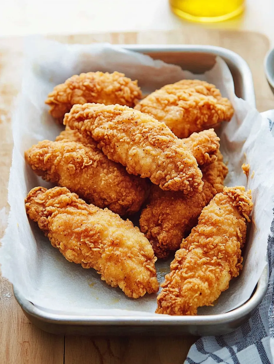 Aiguillettes de poulet croustillantes au babeurre