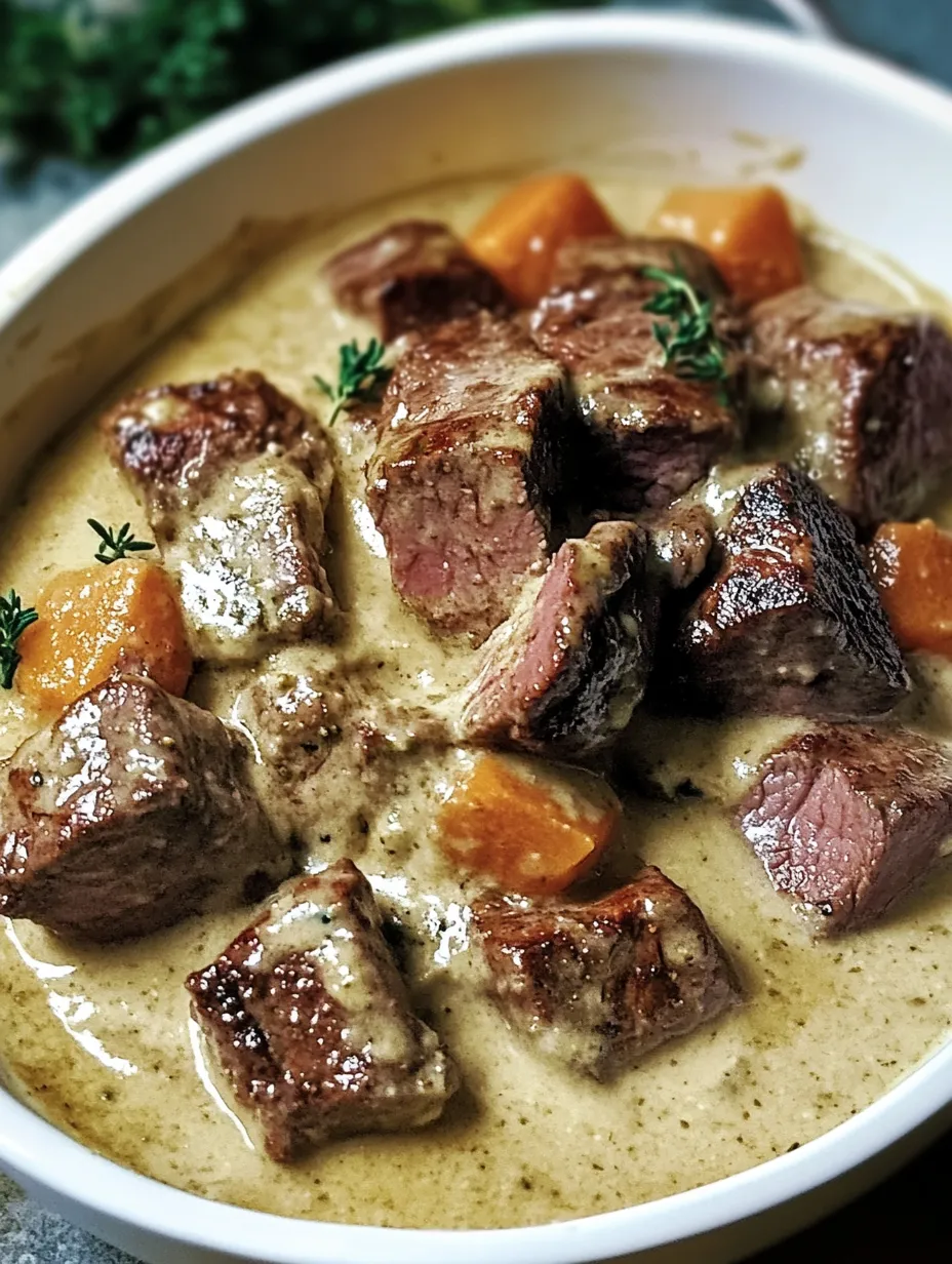 Le Sauté de Viande à la Crème et Moutarde Facile