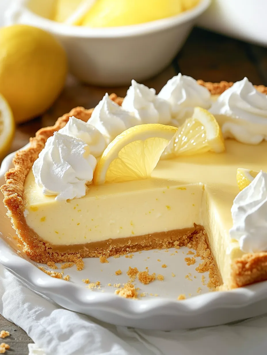 Tarte citron lait concentré facile