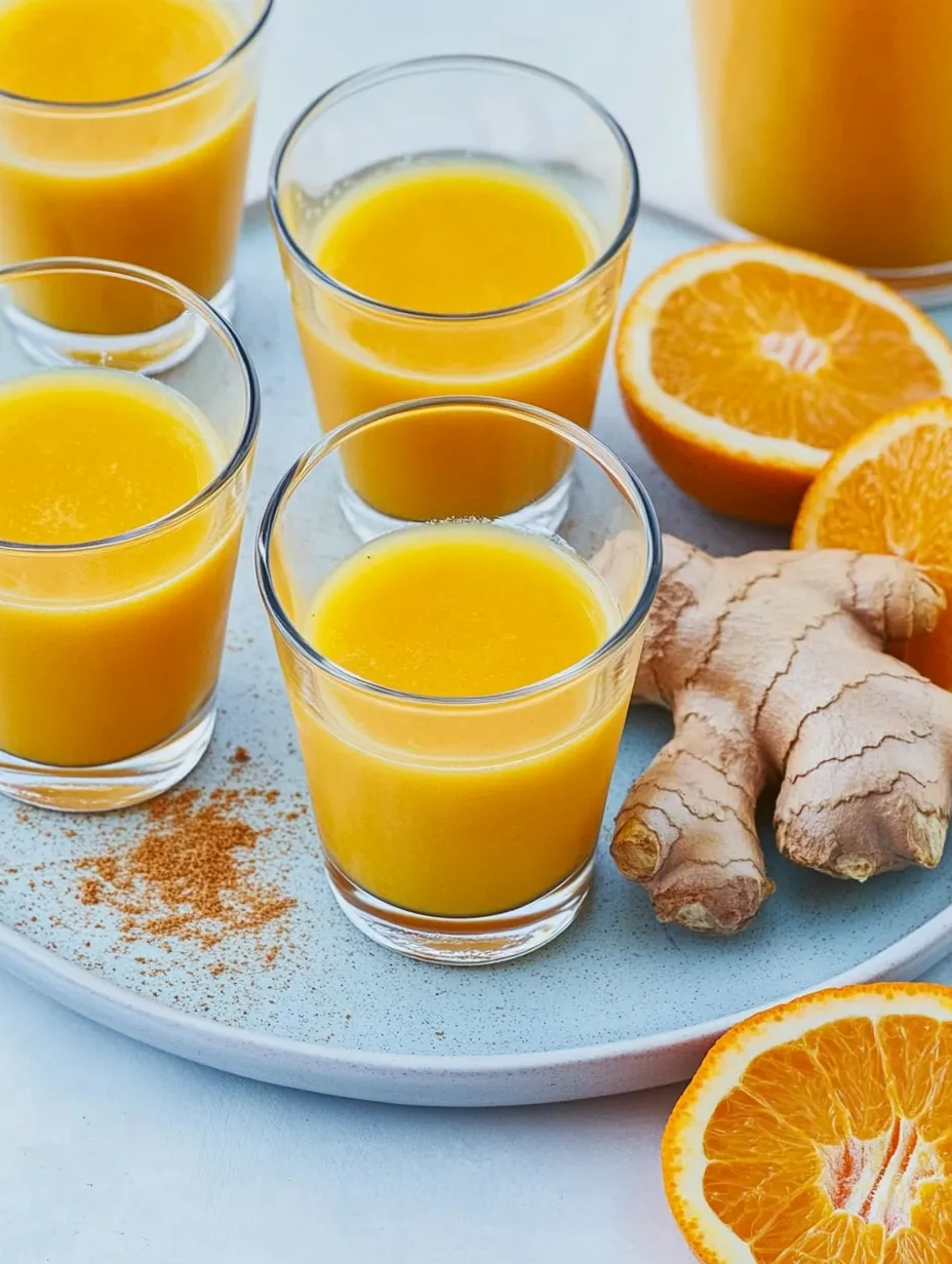 Puissance vitaminée: Shot gingembre-orange pour faire le plein d'énergie