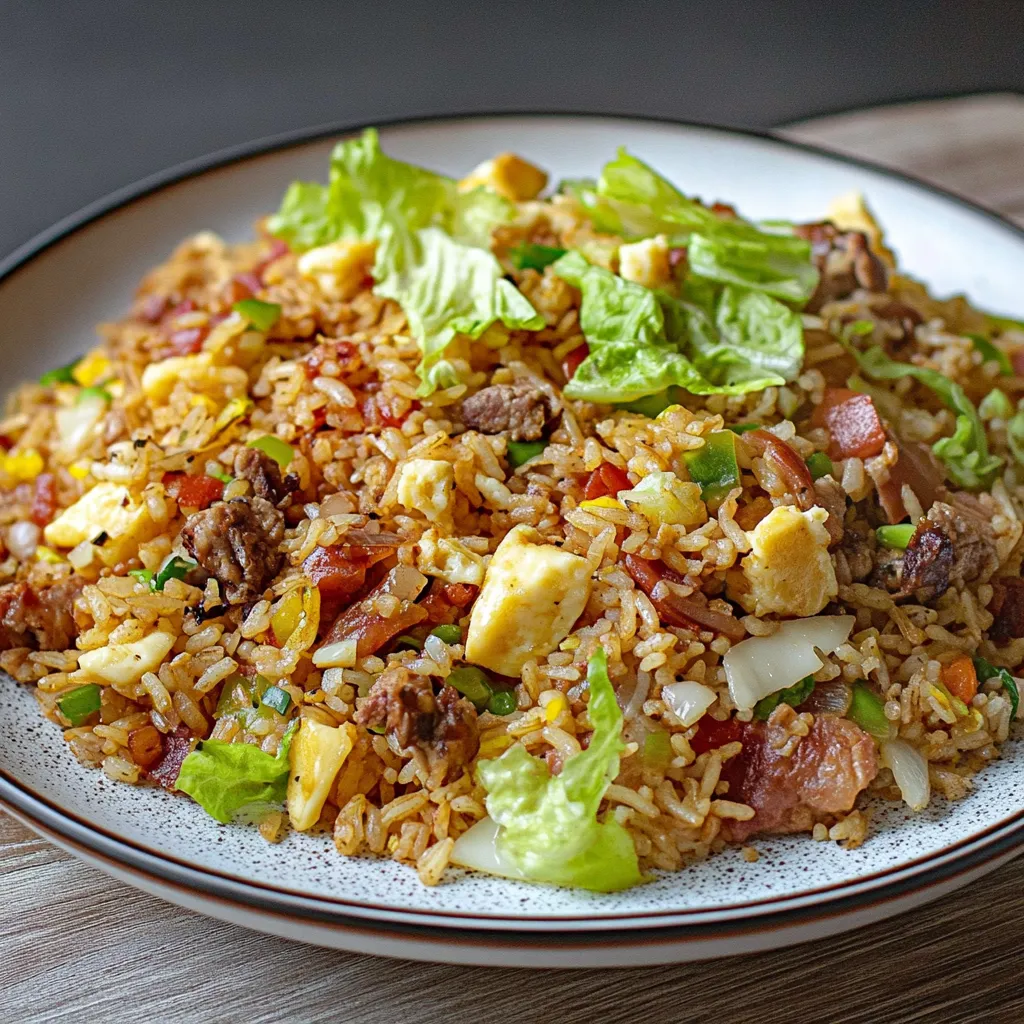 Riz Frit Sandwich Italien
