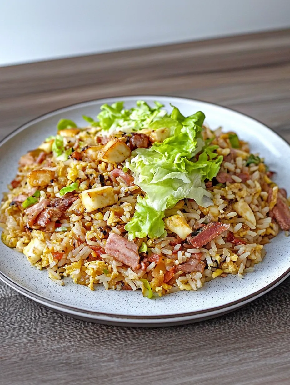 Riz sauté façon sandwich italien