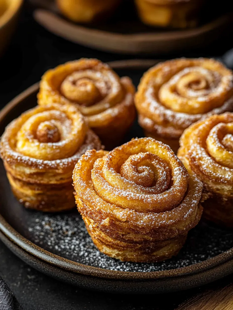 Délicieuse recette de cruffins à la cannelle