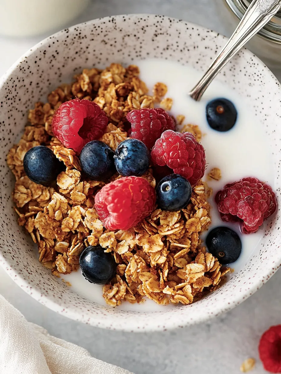 Granola maison - ultra rapide en 10 minutes