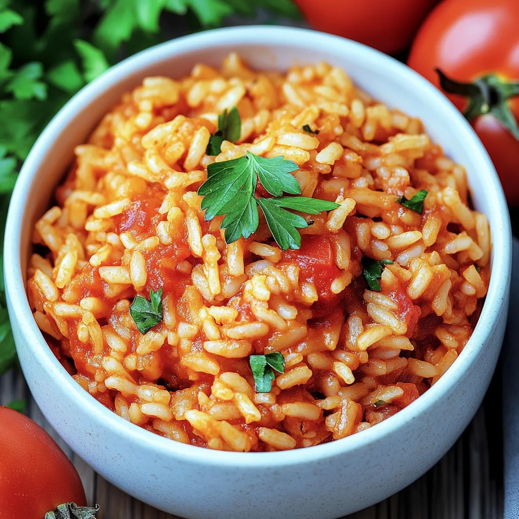 Riz Tomate Style Grec
