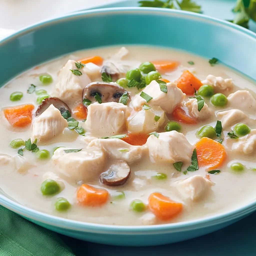 Fricassée de poulet rapide et facile