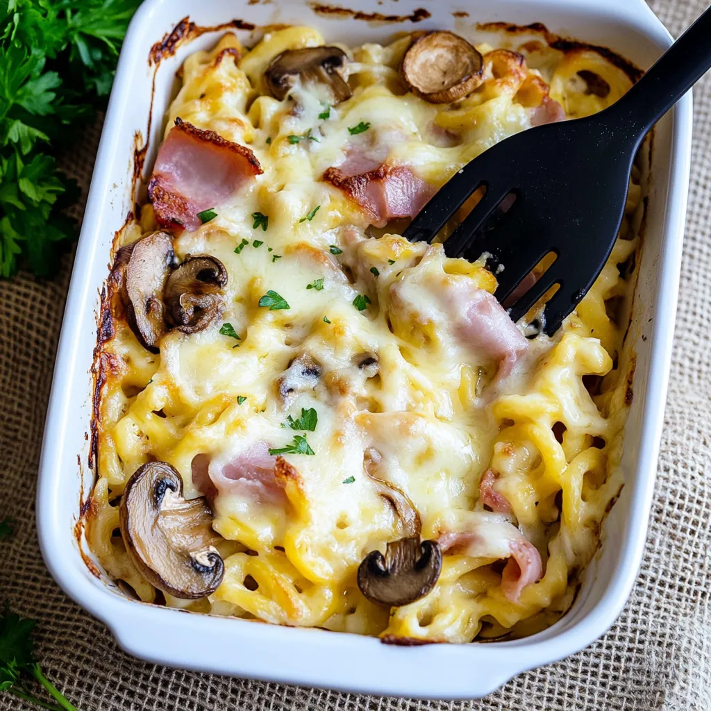 Gratin de spätzles – crémeux, fromagé et prêt en un rien de temps !