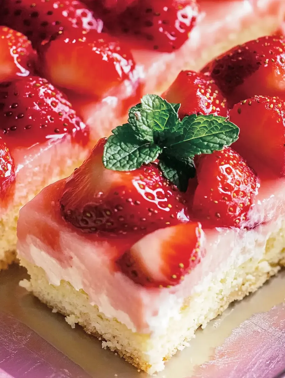 Gâteau moelleux aux fraises – Crémeux façon flan vanille