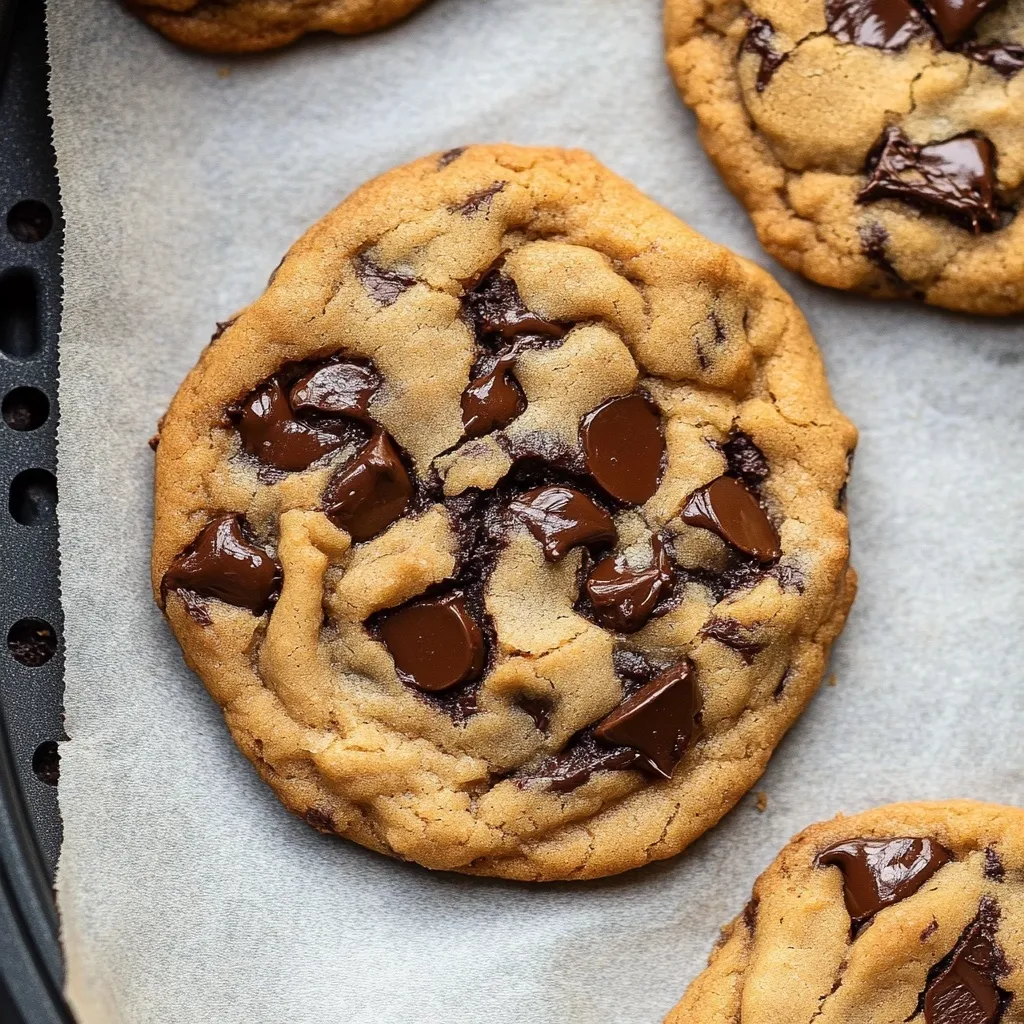 Cookies chocolat en Airfryer