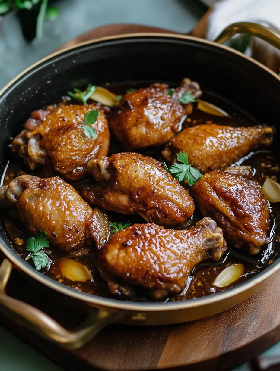 Indémodable Poulet Adobo Filipino