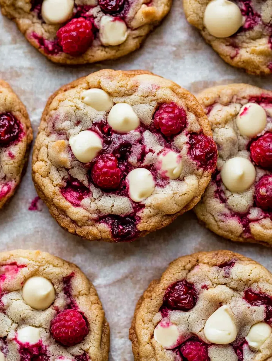 Recette Cookies Framboises Chocolat Blanc