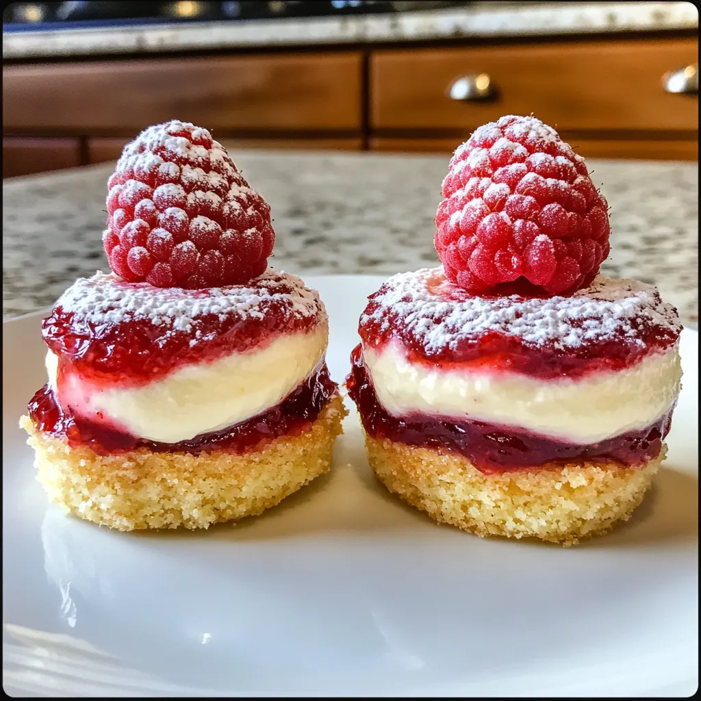 Facile : Coupes Cheesecake Citron Framboise