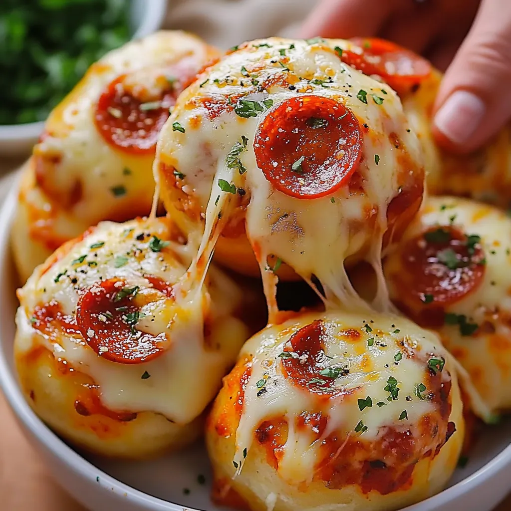 Délicieuses Boules Pizza