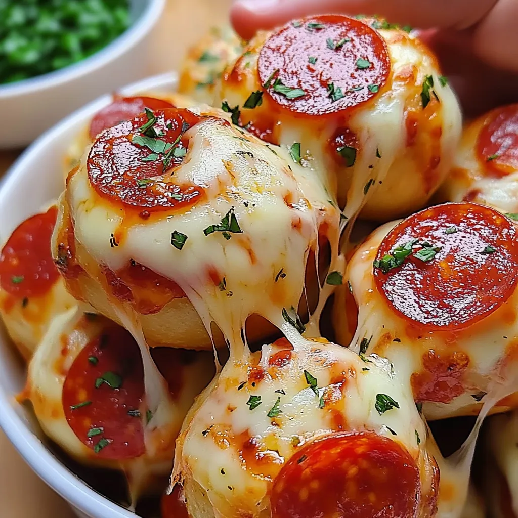 Bouchées Pizza gourmandes
