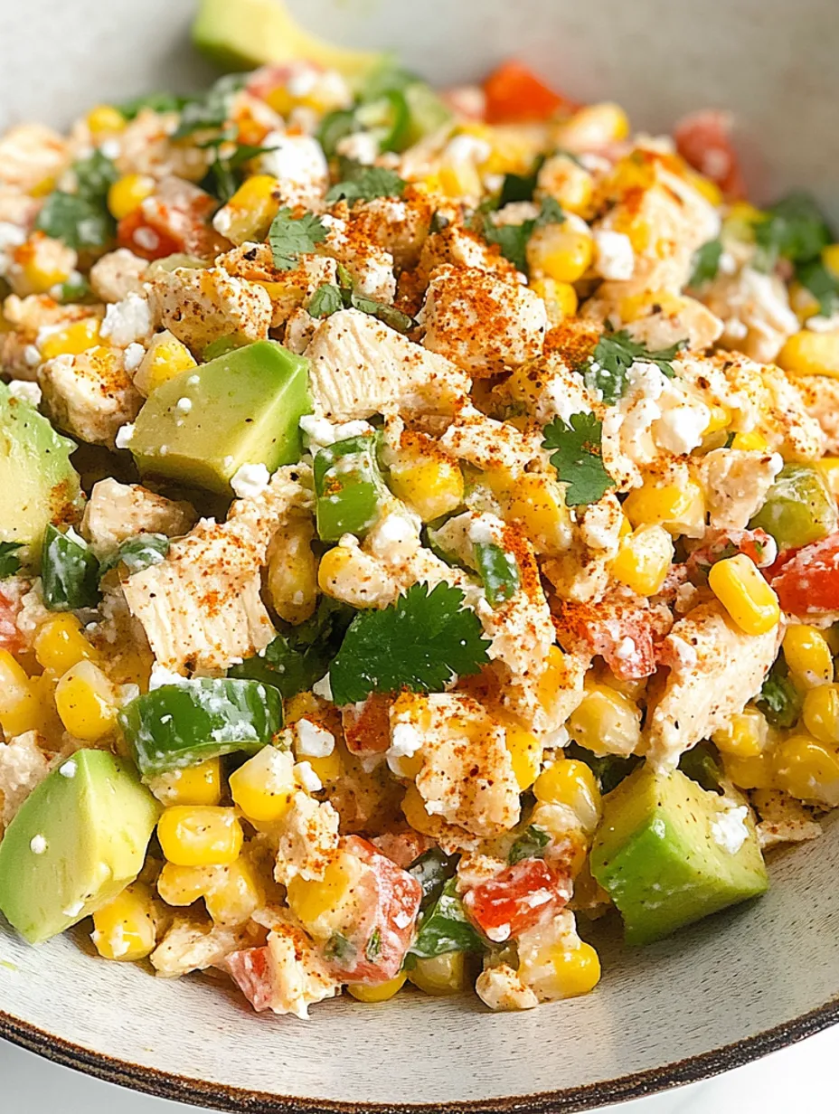 Salade Poulet Maïs