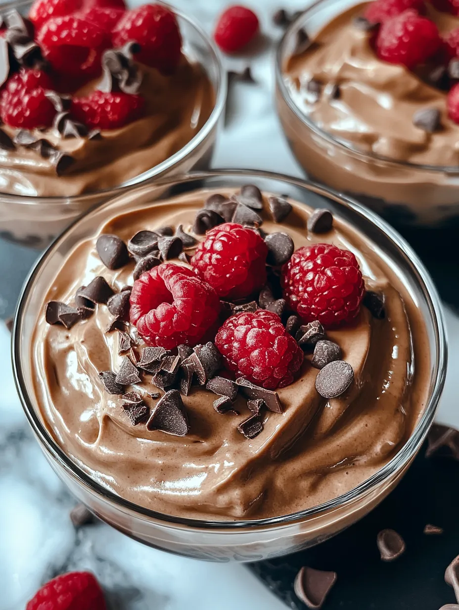 Mousse Chocolat Fromage Blanc Faible en Glucides