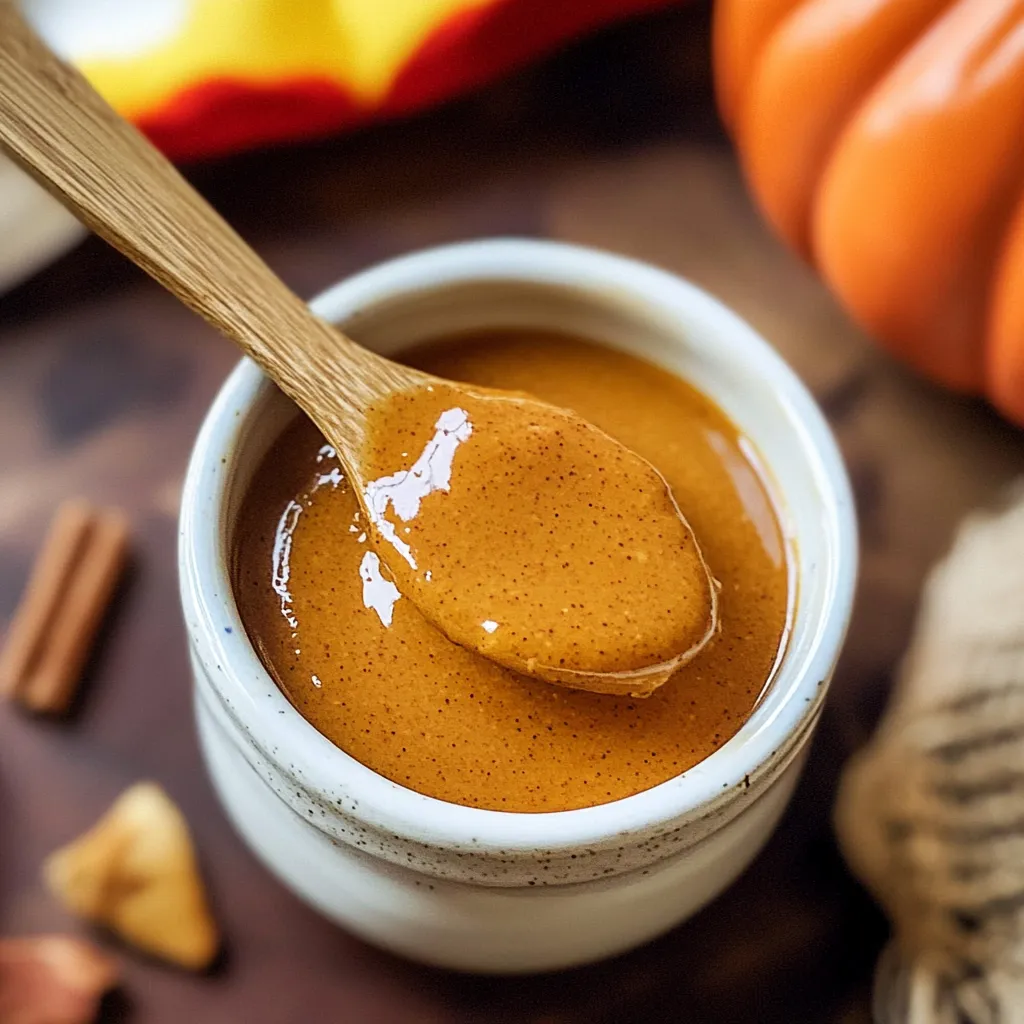 Sauce épicée citrouille façon Starbucks
