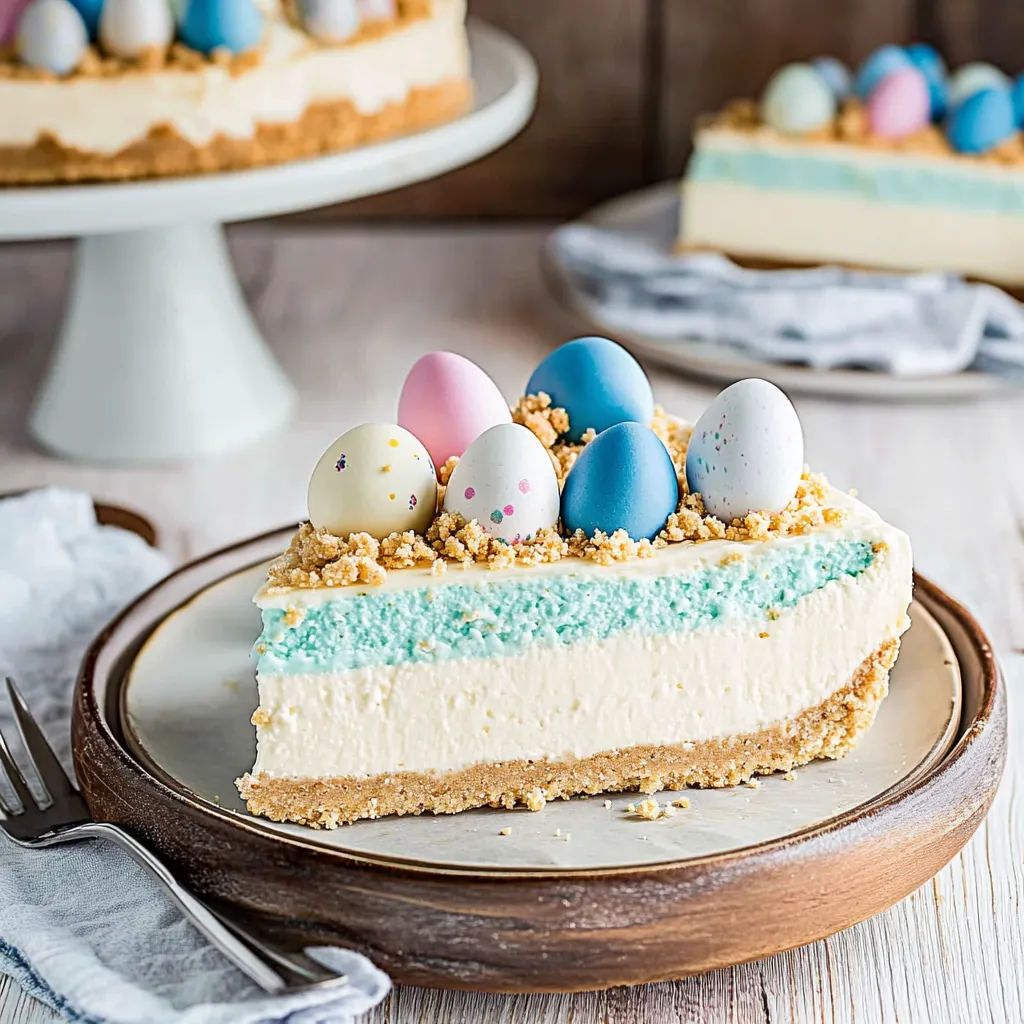 Gâteau Fromage Pâques