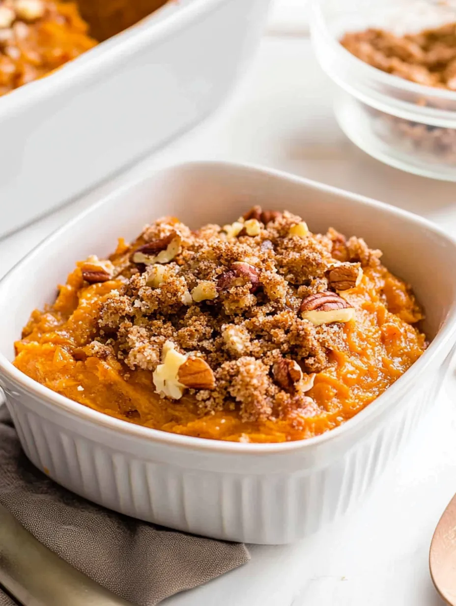 Gratin de patates douces maison