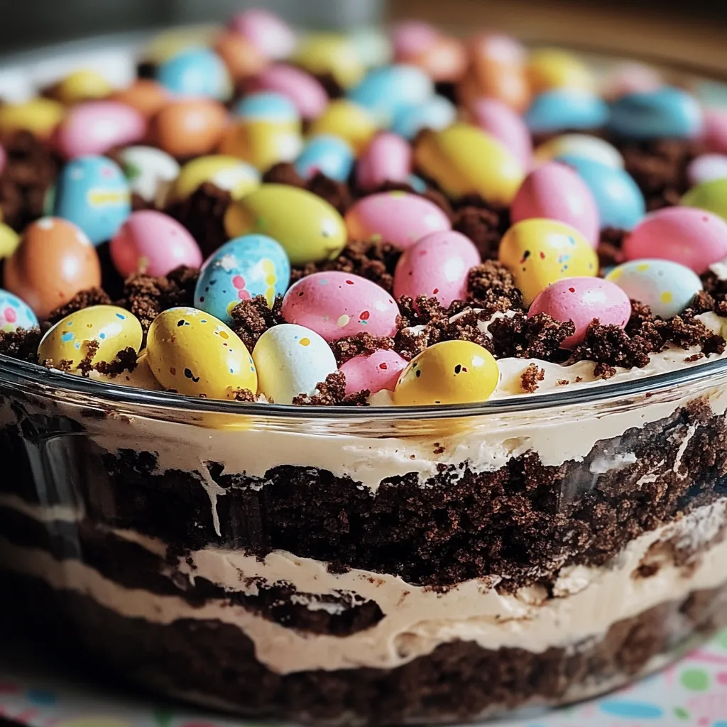 Casserole Terre au Chocolat de Pâques