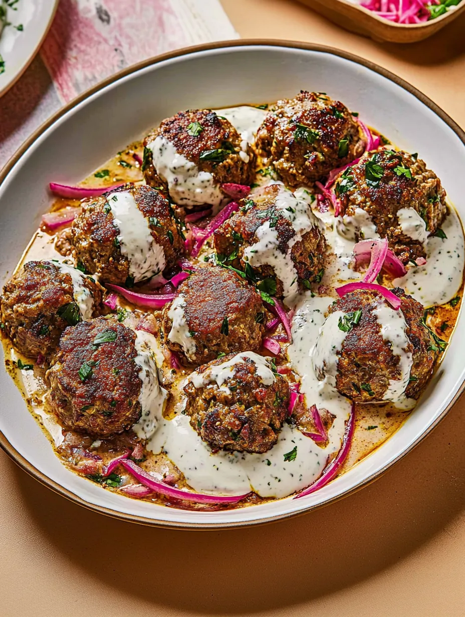 Boulettes Turques à la Sauce Yaourt