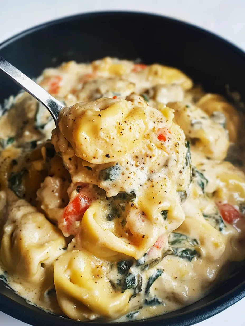 Recette de Tortellini Crémeux Faciles