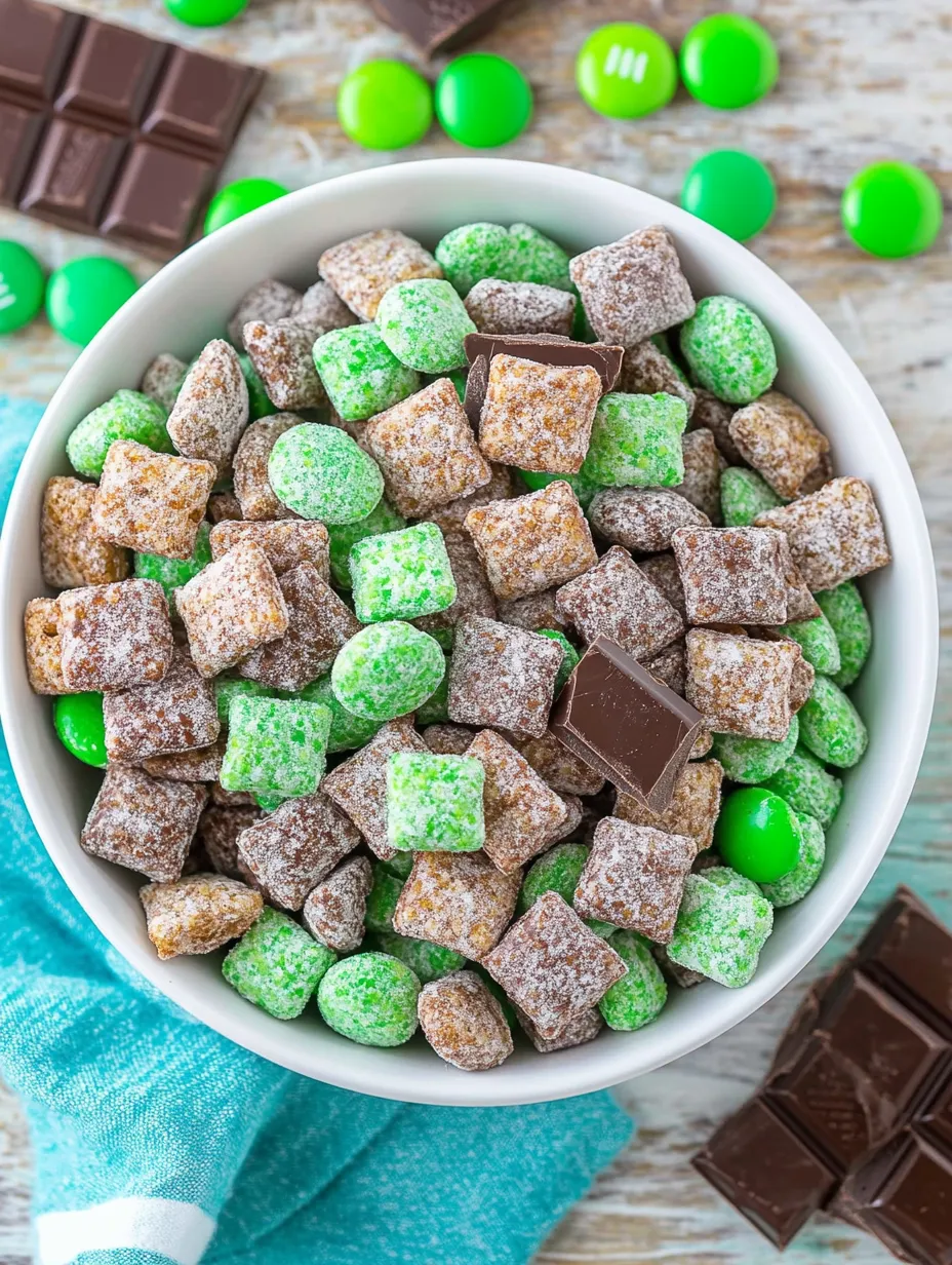 Recette de Chex au Chocolat-Menthe