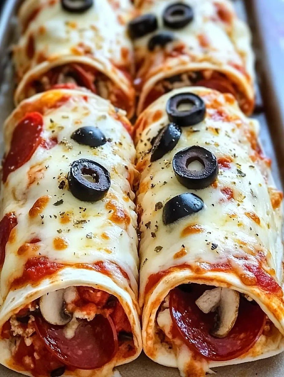 Recette de Wraps Pizza au Four