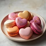 Macarons en Forme de Cœur